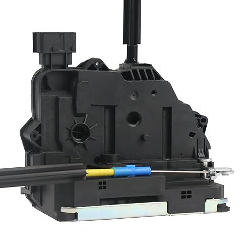 Miniatura 18 de Actuador de bloqueo de puerta con cables para puerta delantera izquierda lado del conductor 68232439AG compatible con RAM ProMaster Cargo Van 1500