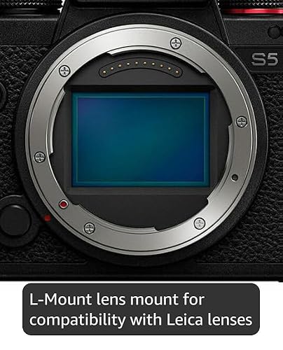 Amazon.com : Panasonic LUMIX S5 Full Frame Mirrorless Camera, 4K