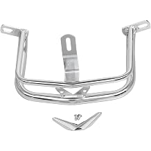 Chrome Motorcycle Rear Fender Rail Trim Bumper for Harley Touring Road King Electra Glide Street Glide Road Glide FLT FLTR FLHRC FLHTC 1980-2008