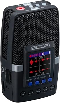 Zoom H2essential Multi-Mic Handy Recorder with Zoom BTA-1 Bluetooth Adapter