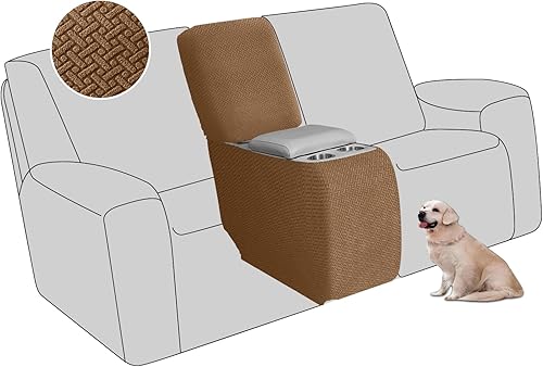 Miniatura 42 de ALIECOM Fundas 100% impermeables para sofá seccional reclinable en forma de L, funda elástica para sofá seccional reclinable de esquina, protector