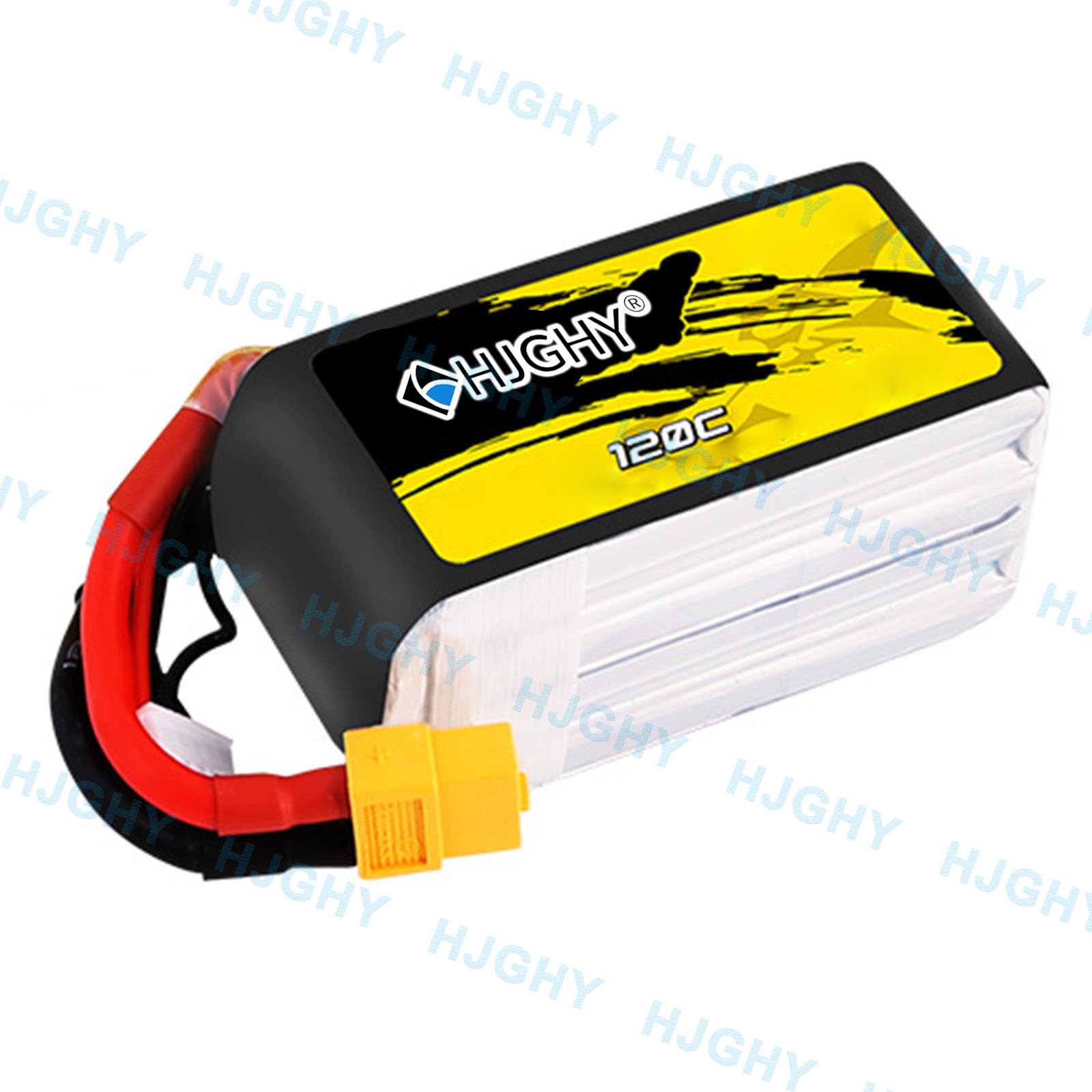 Batteria da 14,8 V 120 C per aeromodelli da Corsa | Batteria ai polimeri di litio da 14,8 V 4S, batteria per drone da 22,2 V 6S con elevata velocità di scarica a 120C.