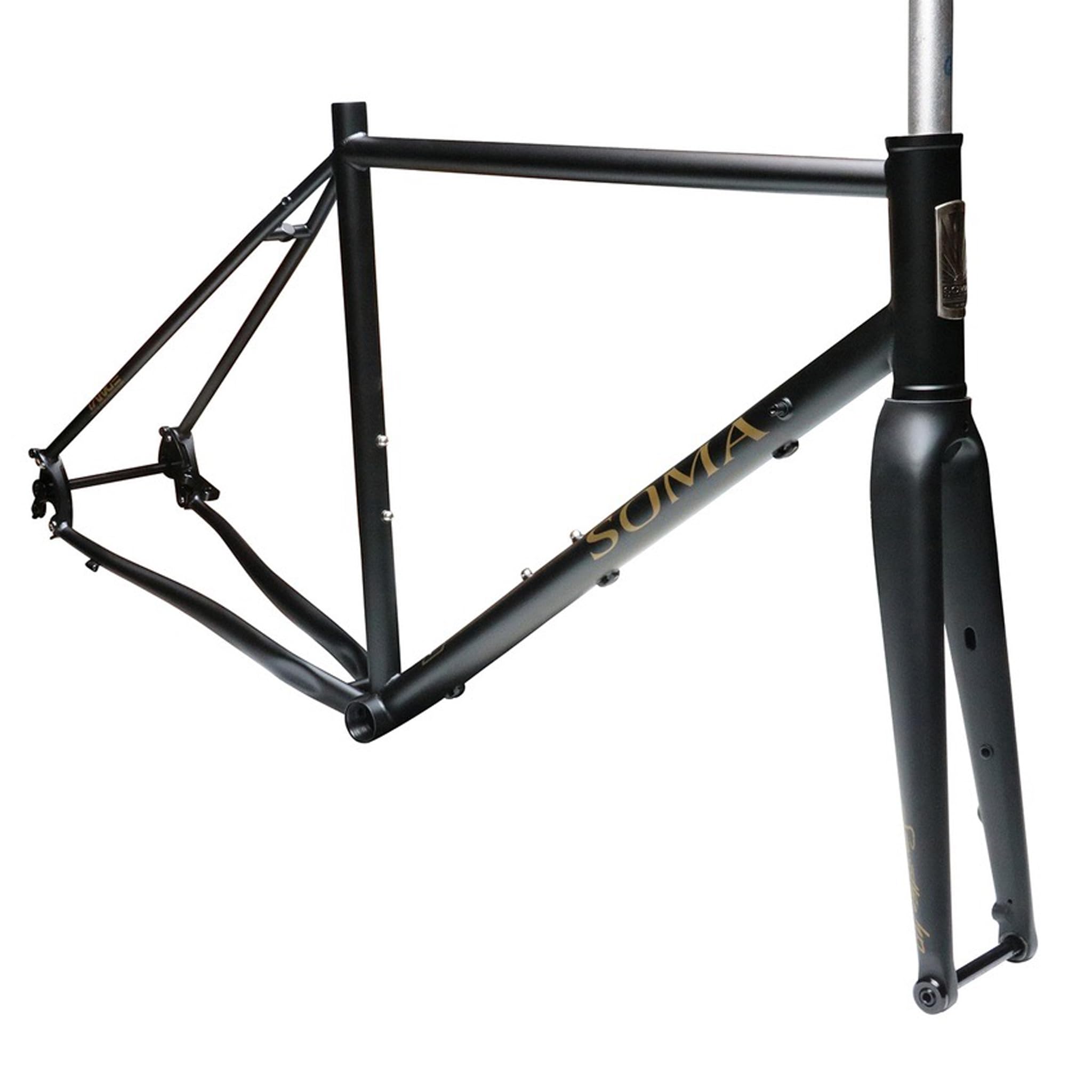 Amazon.com: Soma Smoothie HP Road Frameset - 52cm - Matte Black