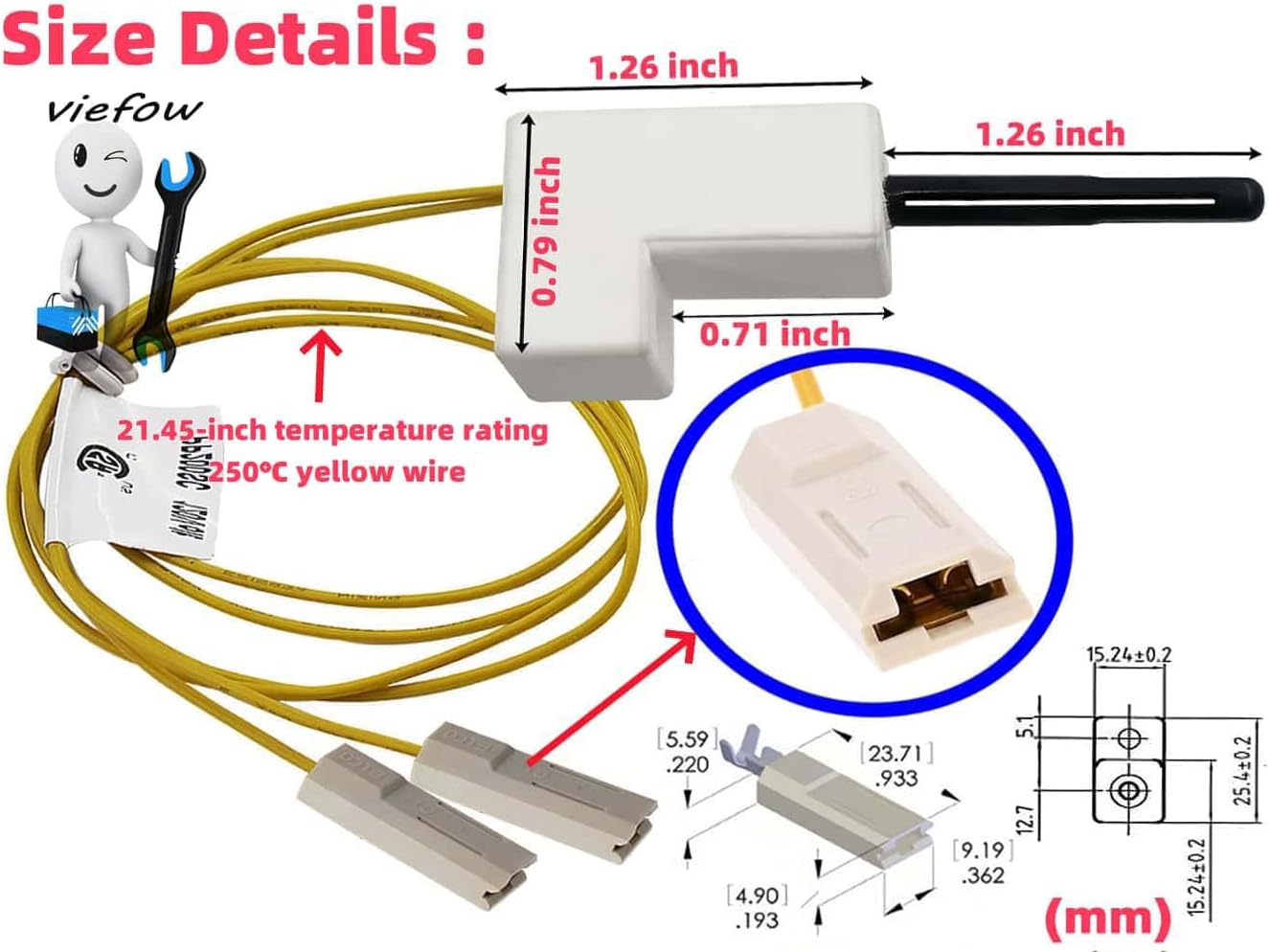 PP200 PP200SC HA1000 Hot Surface Igniter for Desa UK Ubuy