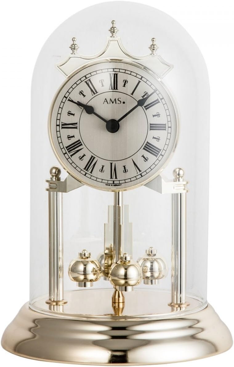 AMS Mantel-Clock with Quartz Movement, Anniversary Clocks from J1203
