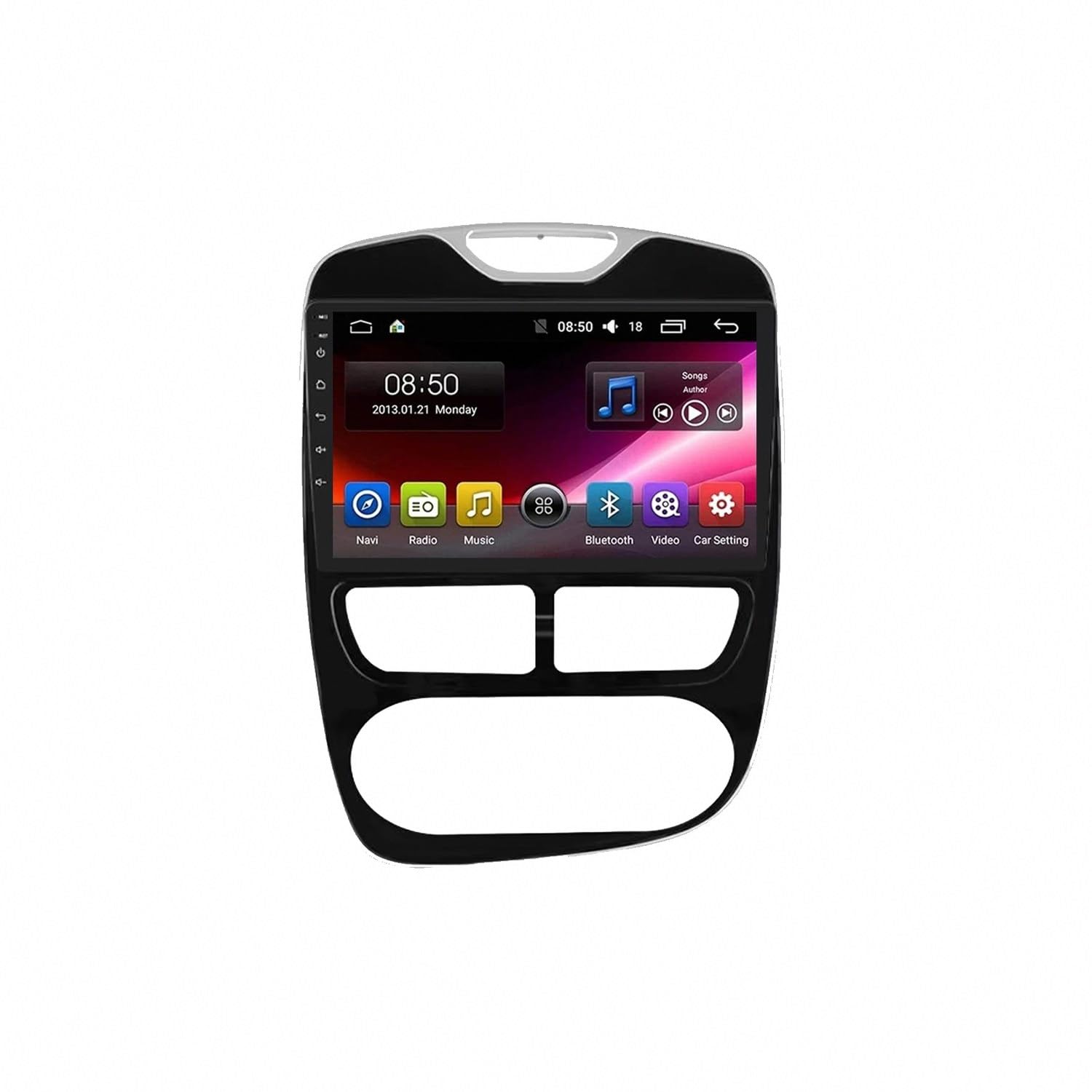 Pantalla de coche con Carplay inalámbrico para Renault Clio 2012-2016 y Android Auto 32G 8