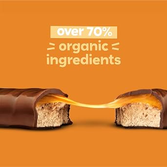 UNREAL Dark Chocolate Caramel Peanut Nougat Bars | 70% Organic Ingredients, Fair Trade, Non-GMO | No Corn Syrup, Sugar Alcohols, Soy | 6 Bags