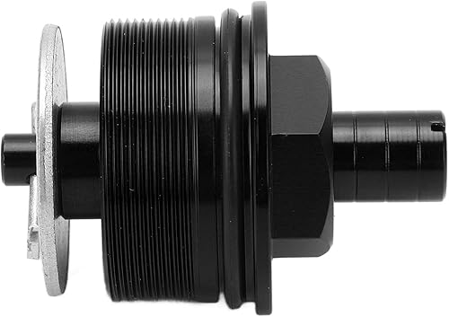 Miniatura 5 de OUKENS 2 tornillos de choque delanteros de motocicleta de 1.614 in, cubierta de horquilla de precarga de metal, ajuste de choque delantero de metal,