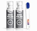 Mr Coblo Nubuck & Suede Shoe Polish Renovator Spray 2 x 125ml for Shoes, Boots & Bags | Restores Color, Revives Texture & Protects Suede & Nubuck Leather | Includes Cleaning Brush | Grey | Pack of 2 gallery image