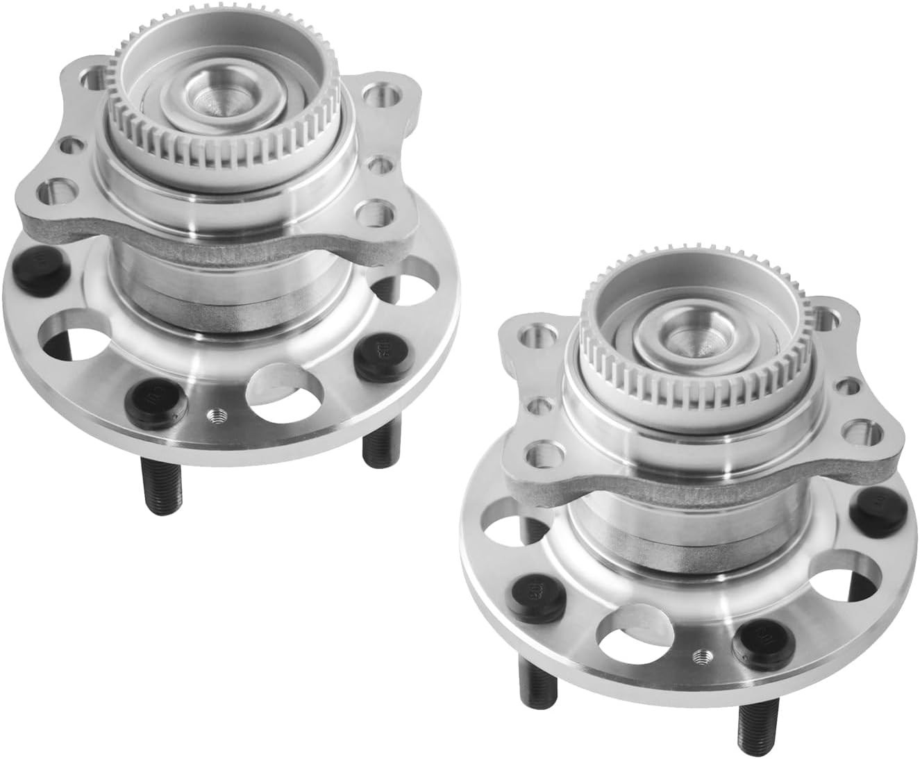 PM Auto Pair of 2 Rear Wheel Hub Bearing Assembly Replacement For 2014-2018 KIA Forte L4