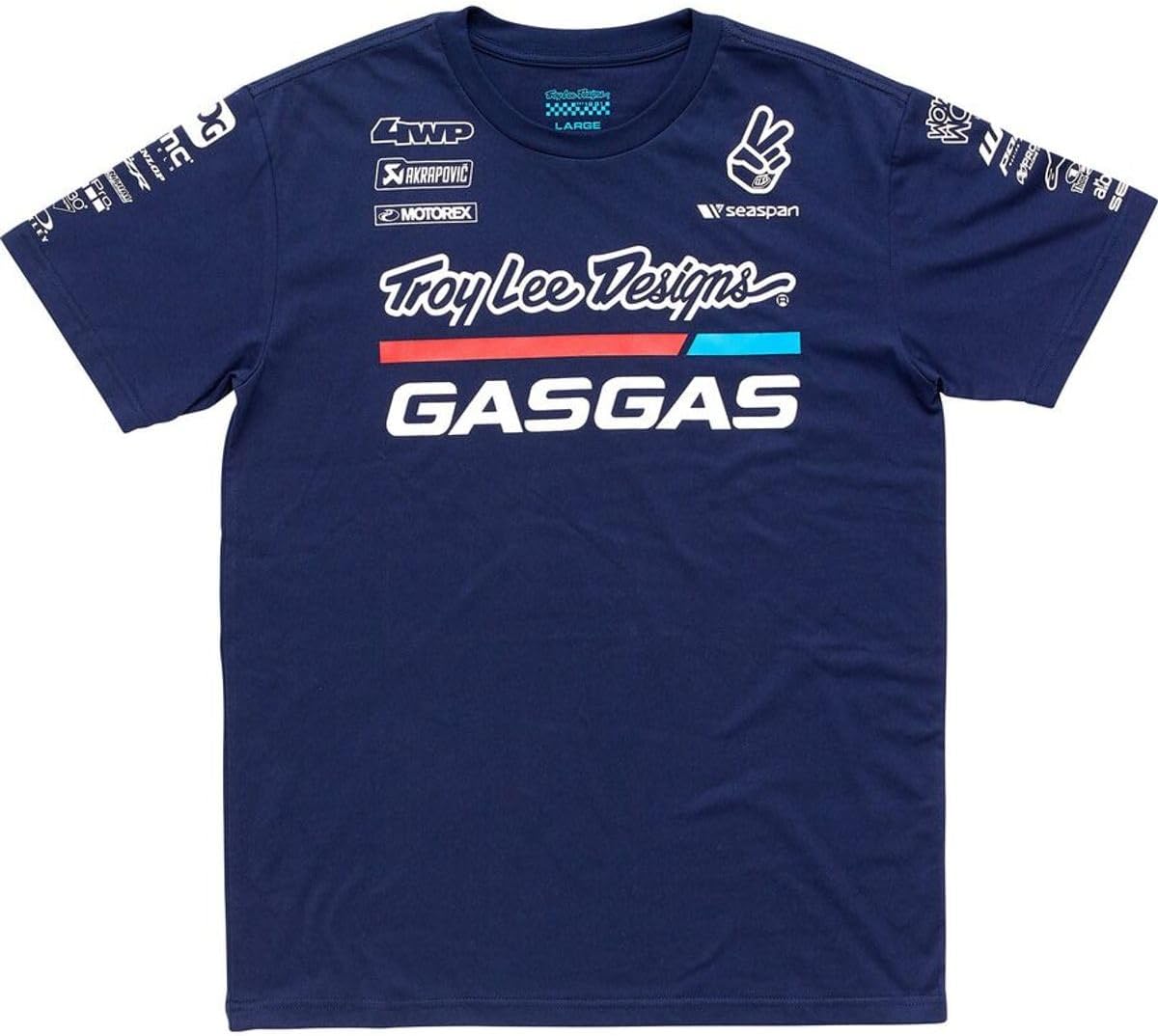 Troy Lee Designs - TLD GASGAS Team Youth TEE; Navy SM