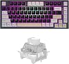 YUNZII YZ75 75% Hot Swappable Wireless Gaming Mechanical KeyboardGateron G Pro Red, Black, Custom Mechanical Keyboard Switches Set35Pcs,Milk