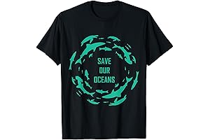 Show Support For Our Cause With Our Stunning "Save Our Oceans" Shark Shirt