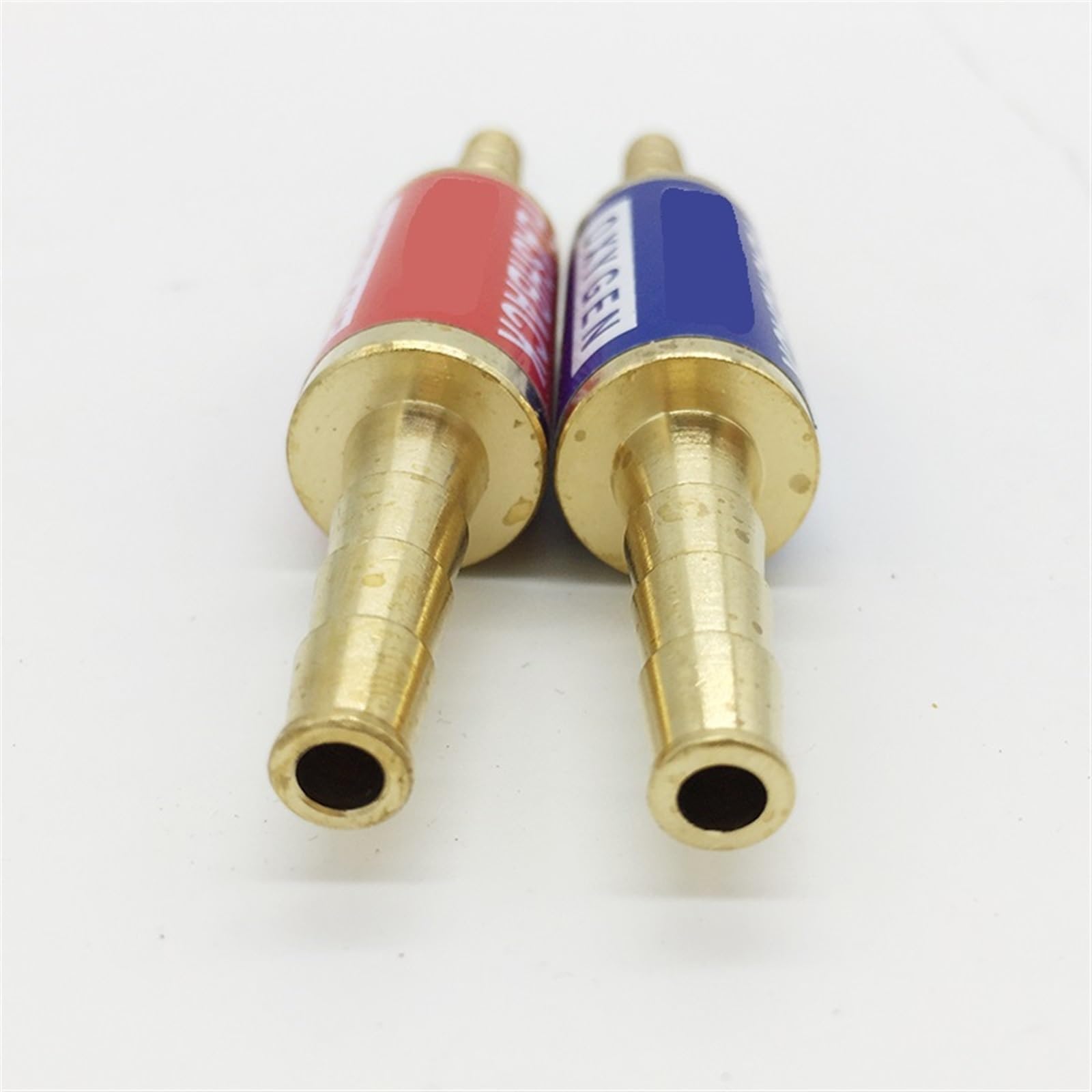 1pair Professional Oxygen Acetylene Flashback Arrestor Check Valve Flame Buster for Pressure Reducer Regulator Hose Tube