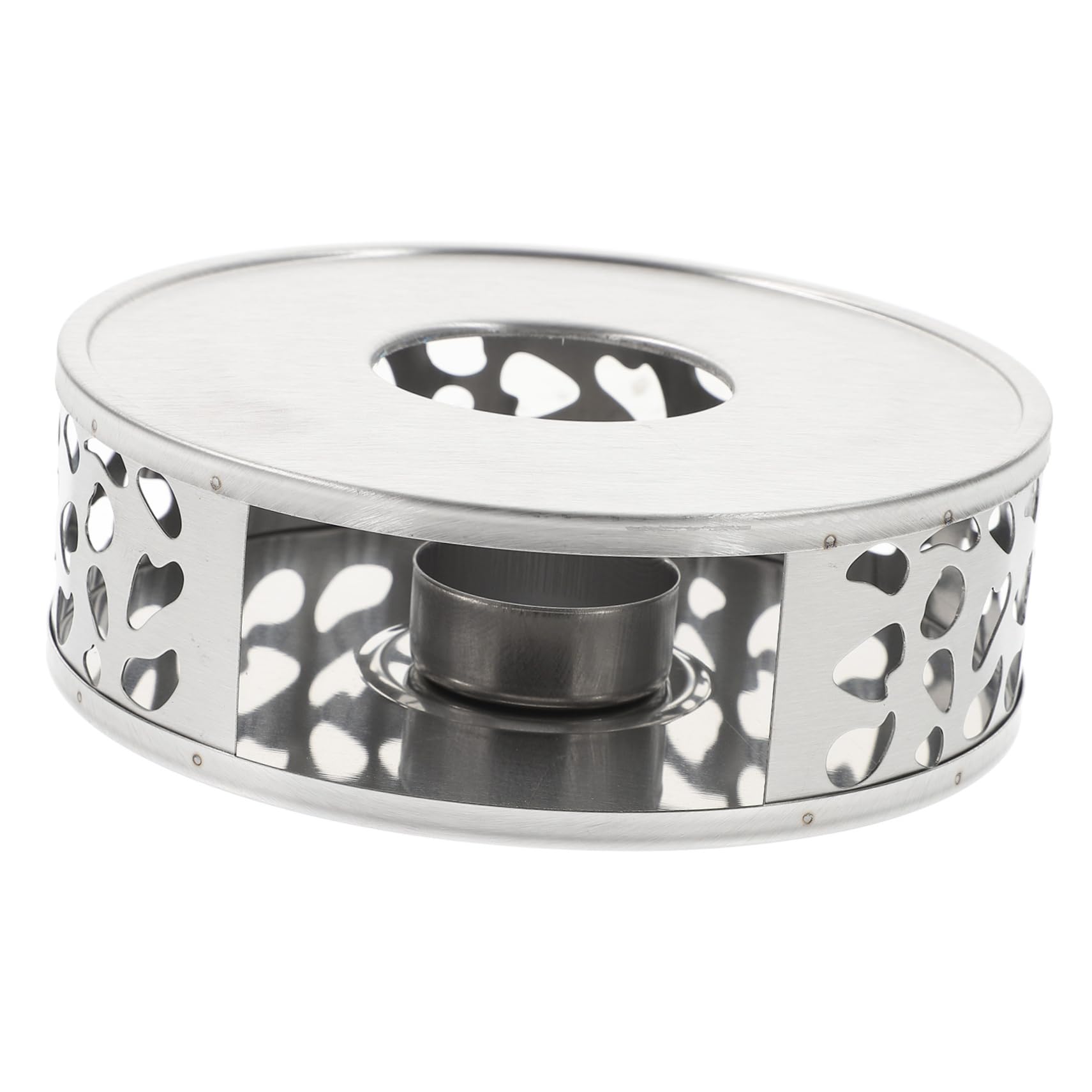 OHPHCALL Heated Teapot Base Tea Heater Candle Holder Teapot Warmer for Tea Brewing