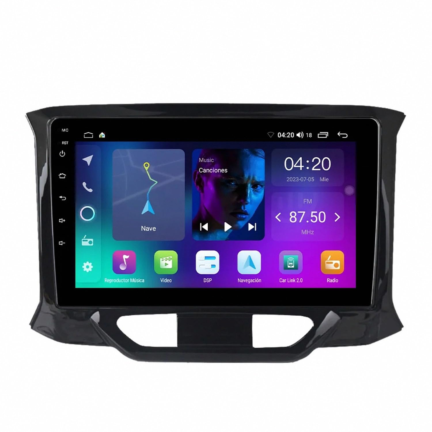 Navegador GPS Lada X Ray 2015-2019: Adiós a Perderse con Android Auto y Bluetooth 8