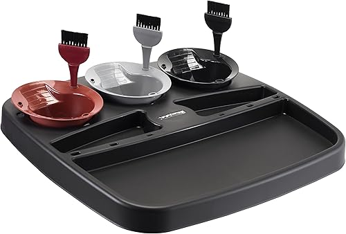 Miniatura 6 de Dompel Multicolor Trolley Black - 3 Tint Bowls with 3 Brushes Included - Model 470