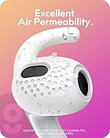 Vista 4 de Gcioii 3 Pairs Ear Hooks Covers for AirPods 3 (2021) [Added Storage Pouch] Sport Anti Slip Ear Tips Wings, Grip Tips Accessories Compatible with