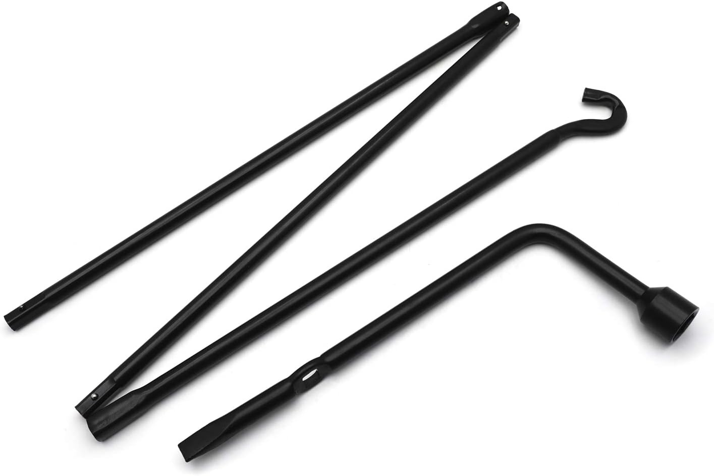 SMT- Car Tire Replacement Repair Jack Spare Lug Wrench Tire Tool Kit w/Bag Compatible with 05-13 Tacoma [P/N: ET-CAR-TIRE002-BK]