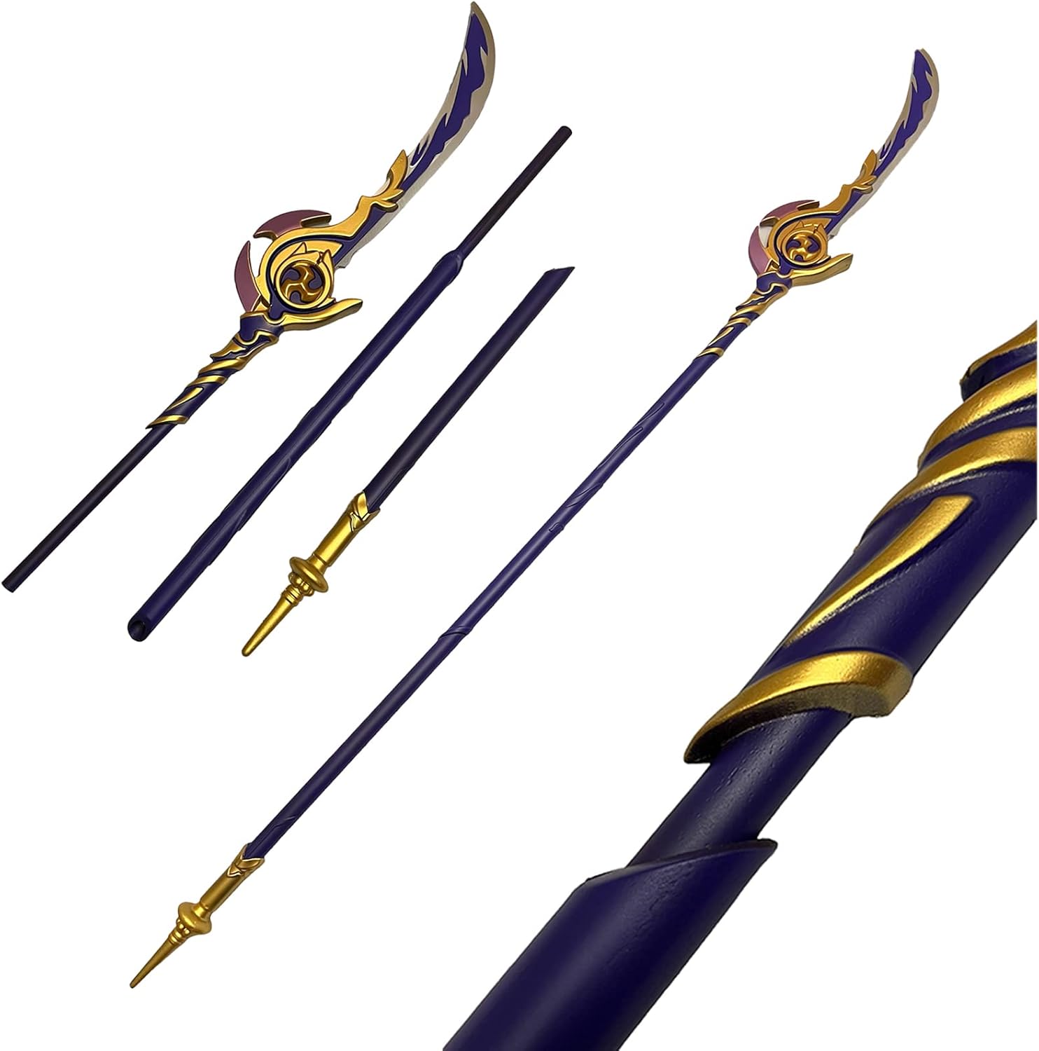 LALAPORT Fantasy Genshin Foam Sword for Costume, Cosplay, Halloween, Xmas Gift and Collection.