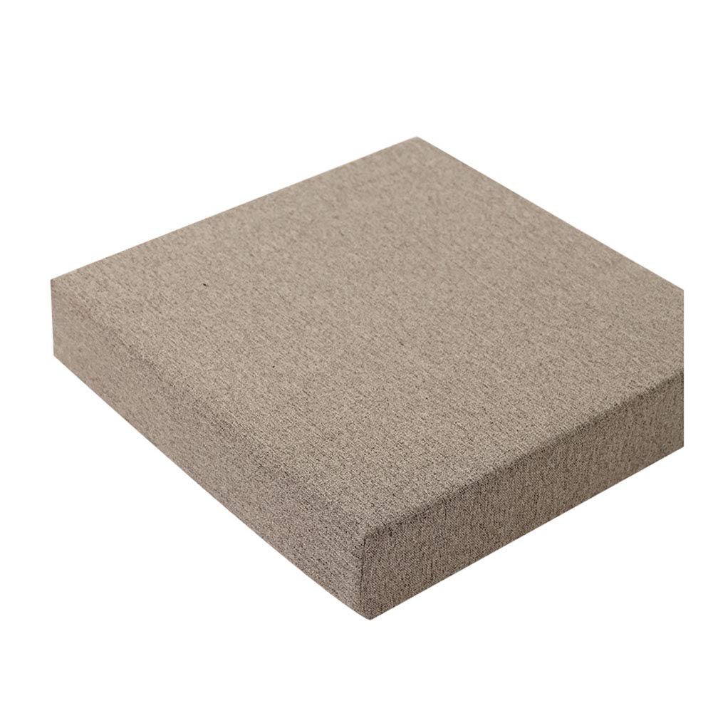 Coussin de banc marron clair 150x30x5cm pour assise en bois