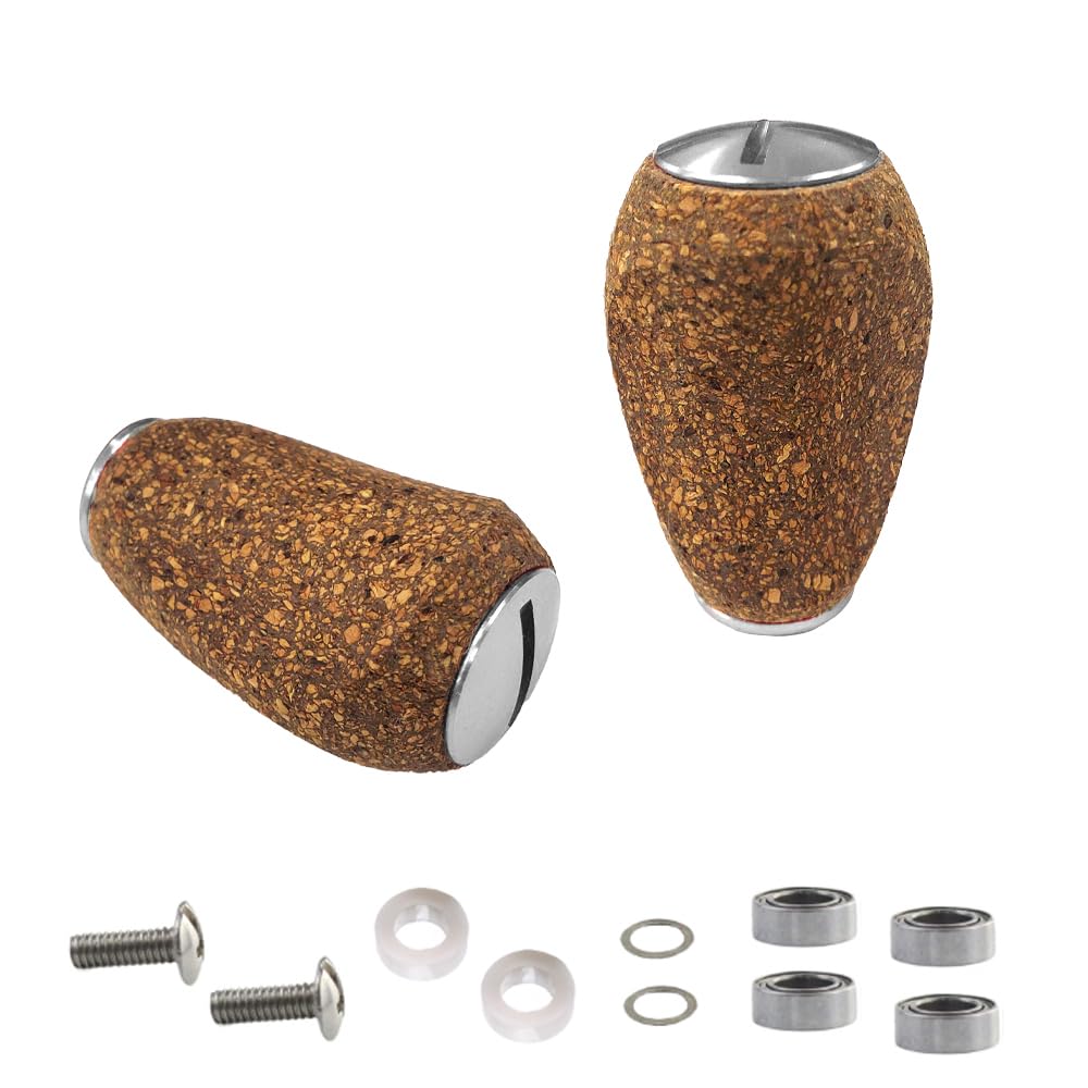 YU345 A 金色 シマノ ダイワ適用 釣りリール ハンドル ノブ 檀木 手作 Amazon.co.jp: VISPREA 木製ノブ パワー リール ハンドル ノブ