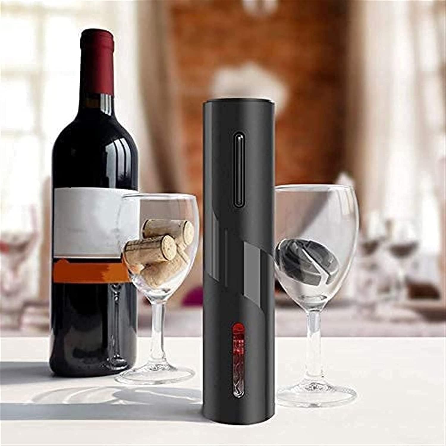 Electric Wine Opener, Automatic Electric Wine Bottle Corkscrew Opener