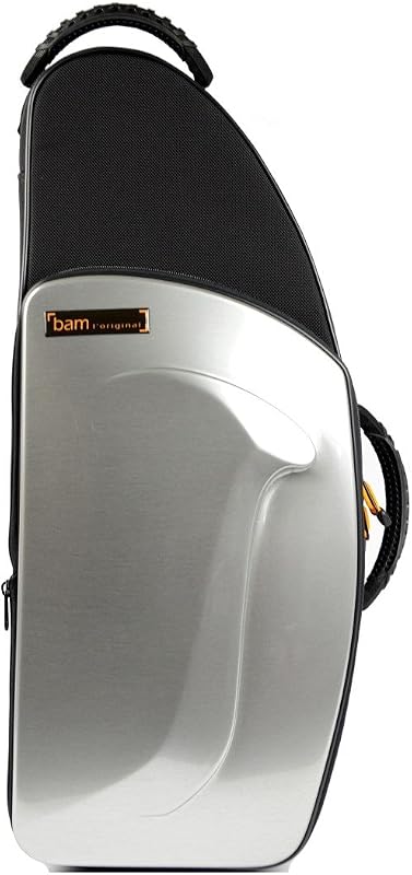 Estuche Bam New Trekking para saxofón alto - Aluminio cepillado - TREK3021S