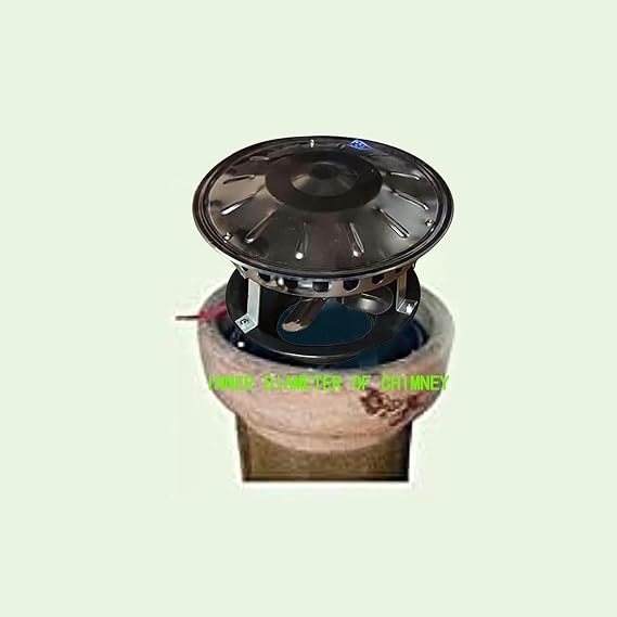 Roof Chimney Induced Draft Smoke Evacuator Inducer Fans, Stainless Steel Fireplace Chimney Fan 50W 70W 80W