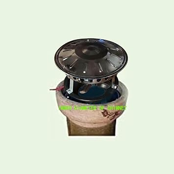Roof Chimney Induced Draft Smoke Evacuator Inducer Fans, Stainless Steel Fireplace Chimney Fan 50W 70W 80W