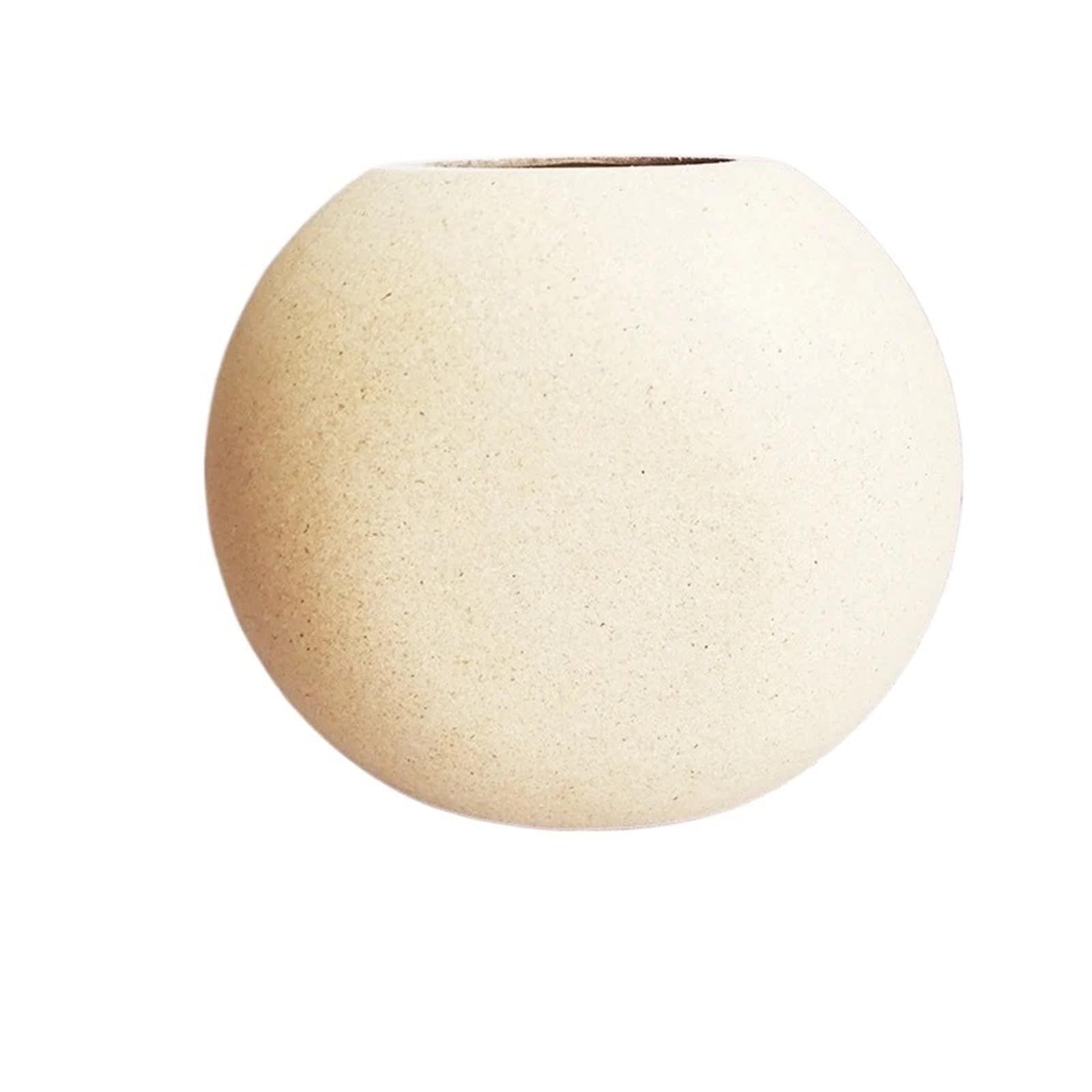 Geometric vase Wooden Flower Vase Retro Table Decorative Dried Arrangement Pot Aesthetic Home Desktop Ornaments flowers(Flower Vase S4)