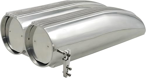 Mr. Gasket 8008MRG - Cuchara con capucha de doble cañón estilo escopeta