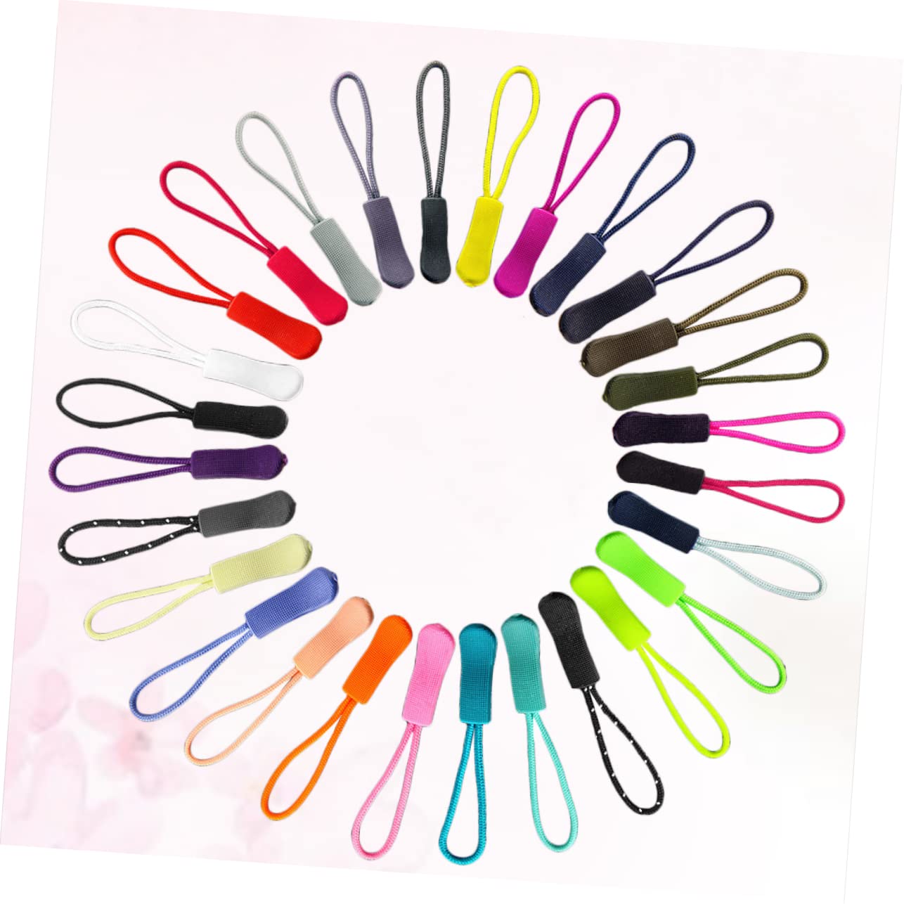 Operitacx 360piezas Tiradores De Cremallera De Accesorios Prácticos Para Ropa Mochilas y Maletas Versátiles y Duraderos Mixtos