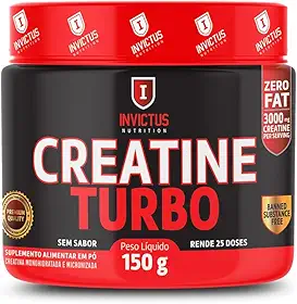 Creatina Monohidratada e Micronizada Pote 150g, Aumento de Massa Muscular e Ganho de Energia