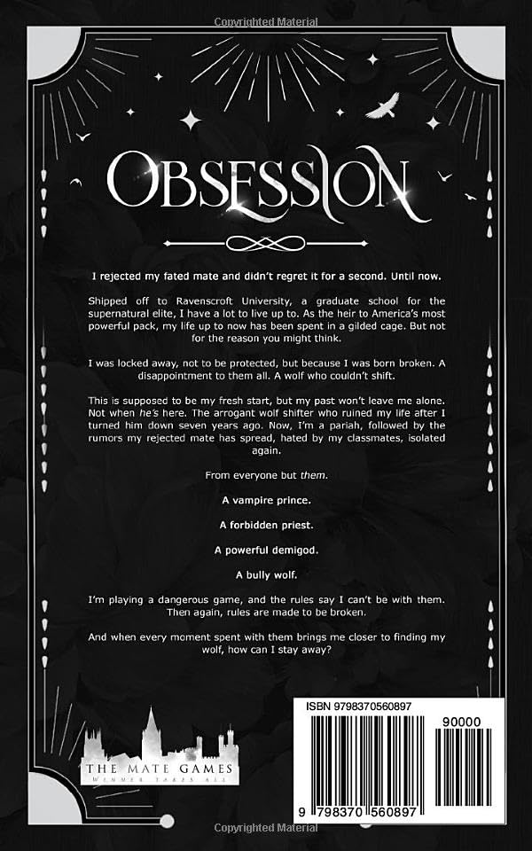 Obsession: The Mate Games: War, Book 1: Alternate Cover Edition (The Mate Games: War, Alternate Cover Editions) - Image 2