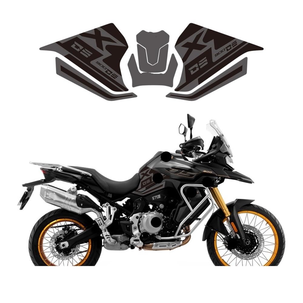 Kit graphique protection réservoir moto Valico 900DSX pour l'aventure tout-terrain