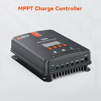 RICH SOLAR 200 Watt Complete Solar Kit - 200W Monocrystalline Solar Panel, 20A MPPT Charge Controller, 12V 100Ah Battery, 2000W Inverter