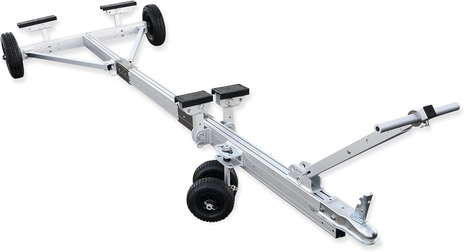 Seamax Aluminium Portable Boat Carry and Launching Hand Dolly Set with Handle