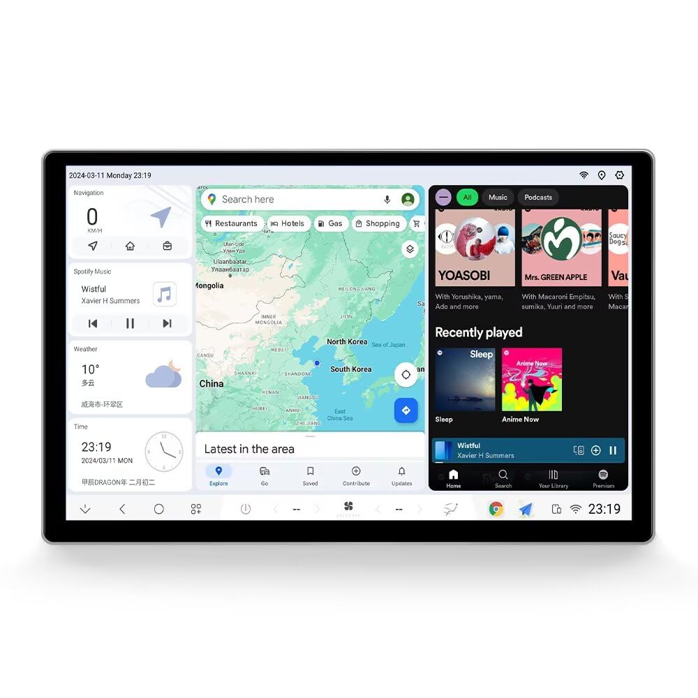 Amazon.com: DUDUAUTO Android 13 Car Radio Stereo DUDU7 13 Inch