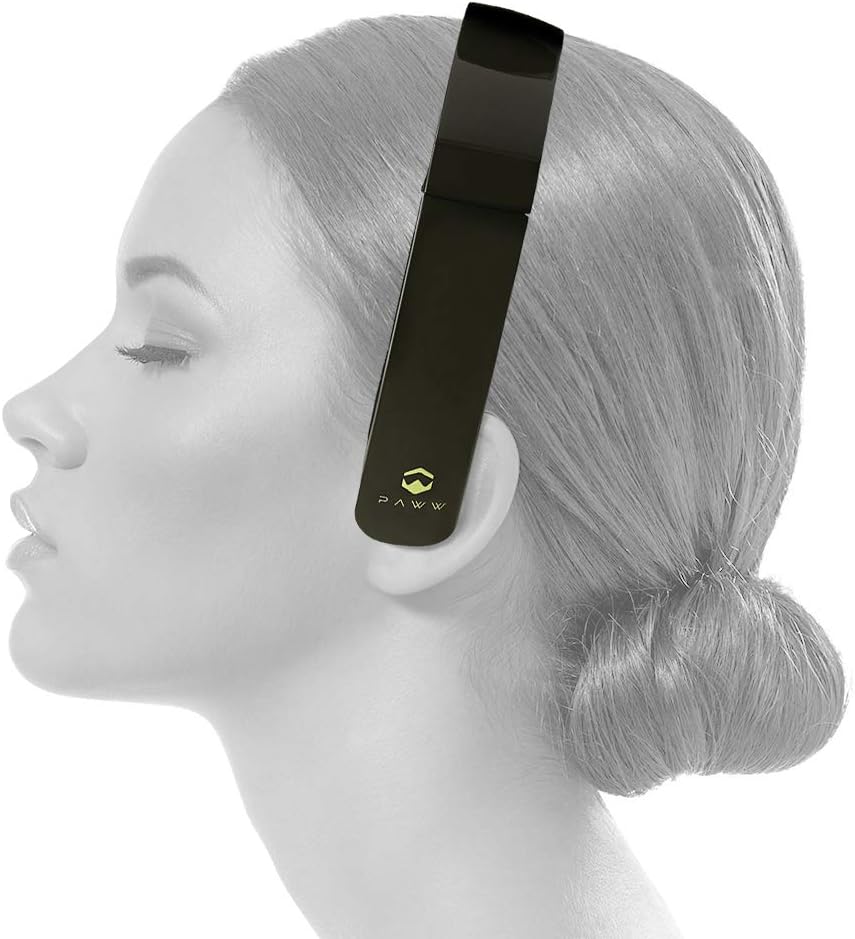 Paww SilkSound Headphones for Women - Stylish and Foldable Headphones/Adjustable On-Ear Wireless Bluetooth Handsfree Calling / 8 Hours Playtime for Work Travel or Outdoor Use