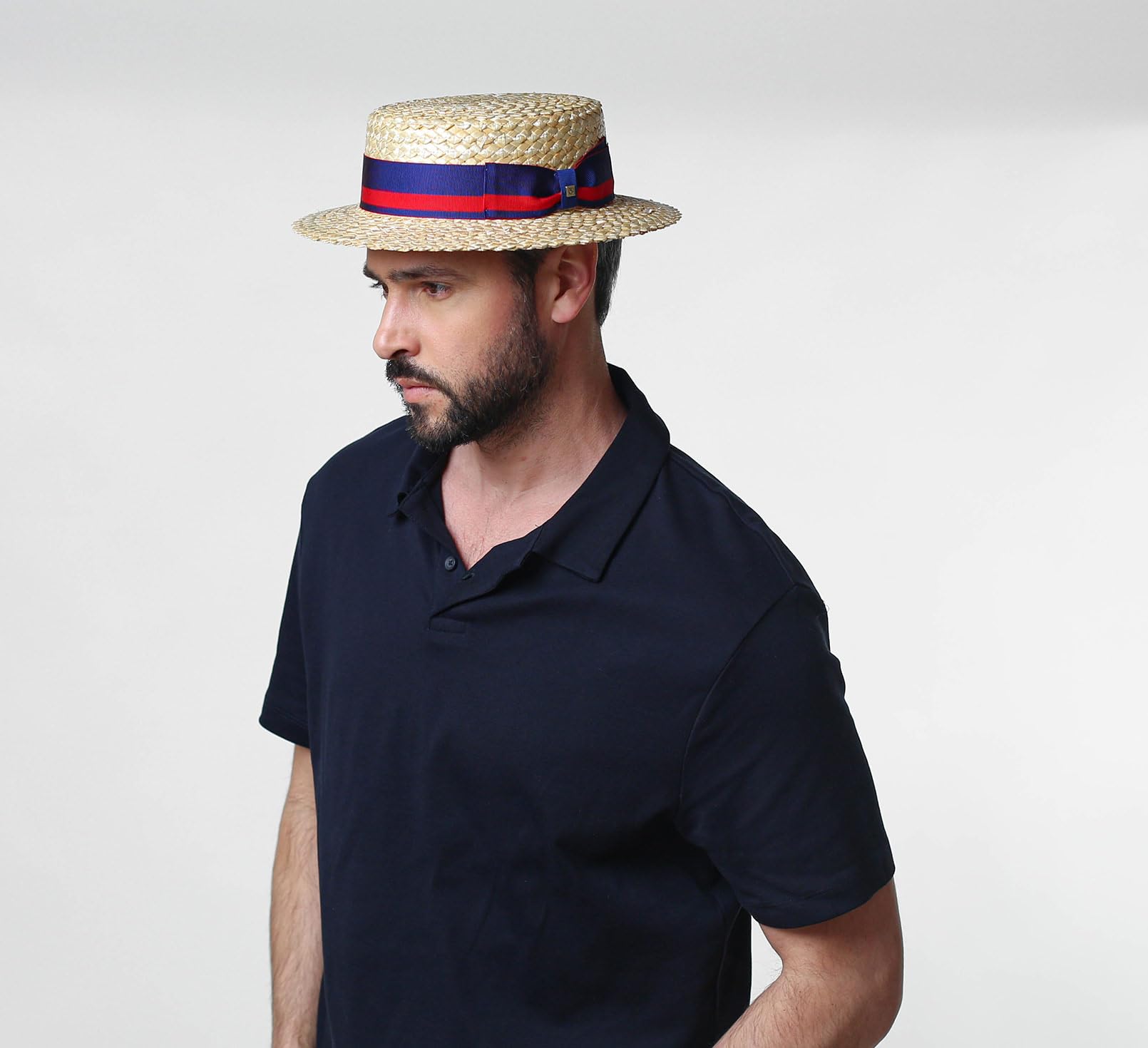 Chapeau canotier Paille Homme ou Femme Canotier Anglais