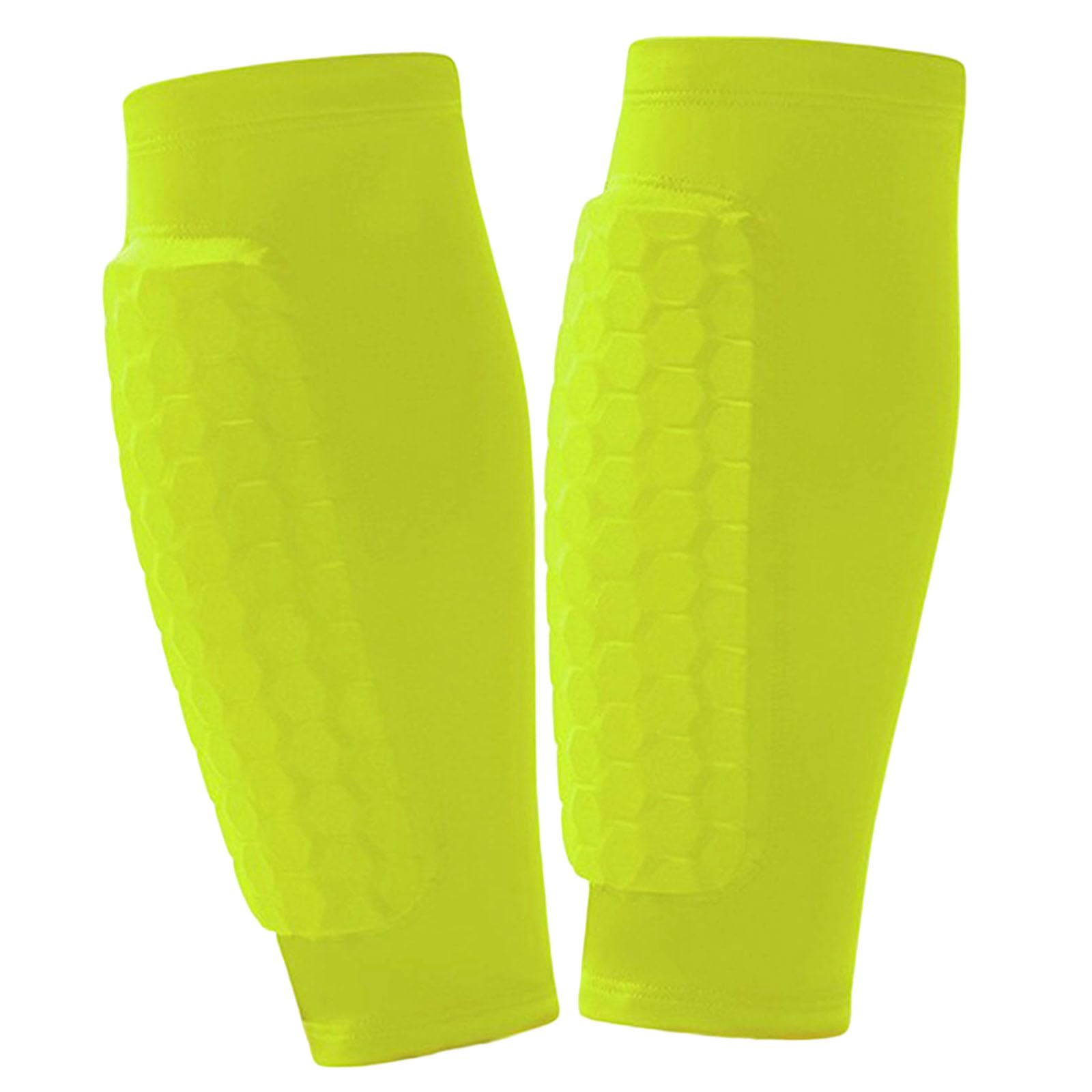 Ski Guard Socks, Ski Shin Guards Gel, Breathable Elastic Gel Guard for Skiing, Legs Protection, Safety Gear for Adults Sports, Ski Guards Shin Pads (Green, XS)