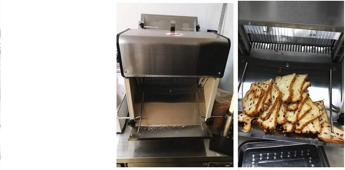 Electric Slicers bread slicer machine toast slicing machine stainless steel square bread cutting machine(37pcs blade,220V/50HZ)