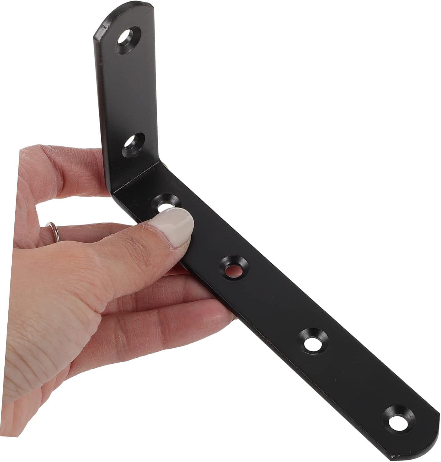 VILLCASE 10pcs Brackets for Shelves Corner Brace Supports Easy Installation with Screws Heavy Duty Durable for Projects