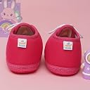 Neska Moda 6 To 12 Months Baby Boys & Baby Girls Cute Soft Cotton Pre-Walker Lace Booties (Pink)-BT4505 gallery image