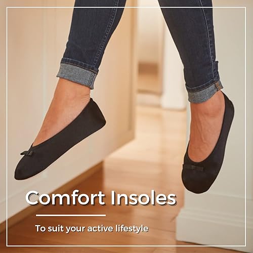 Miniatura 6 de Isotoner - Pantuflas estilo bailarina de satén para mujer con suave lazo de moño y suela de gamuza