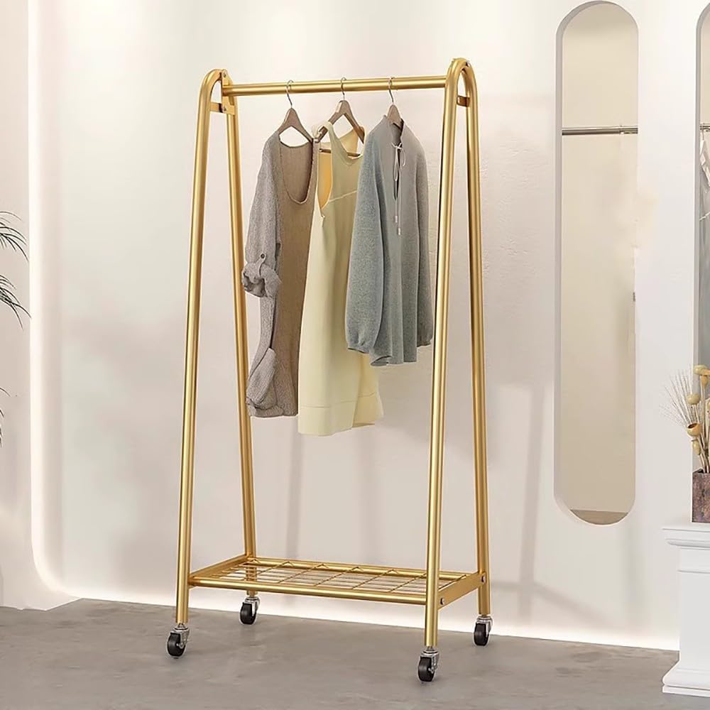 FGXHHS Metal Coat Rack - le Free-Standing Hanr for Bedroom, Balcony, Living Room Black Design nizing Clothes & Accessories Efficiently