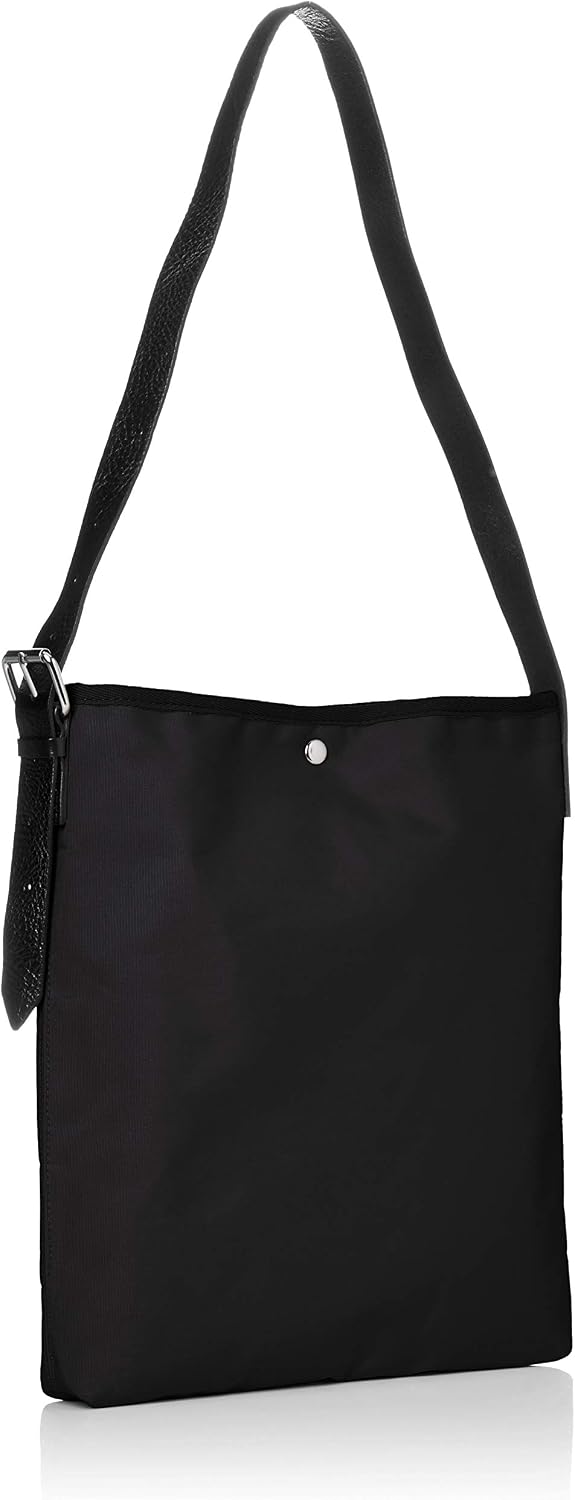 Acneo ANMH7JS2 Tent Canvas Shoulder Bag, Black