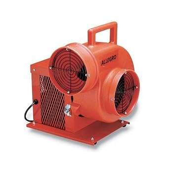 Allegro Industries 9504-50, Centrifugal High Output Ventilation Blower, 3/4 | HIGH OUTPUT CONFINED SPACE VENTILATION - Delivers up to 1570 CFM free air for faster purge times in large confined spaces