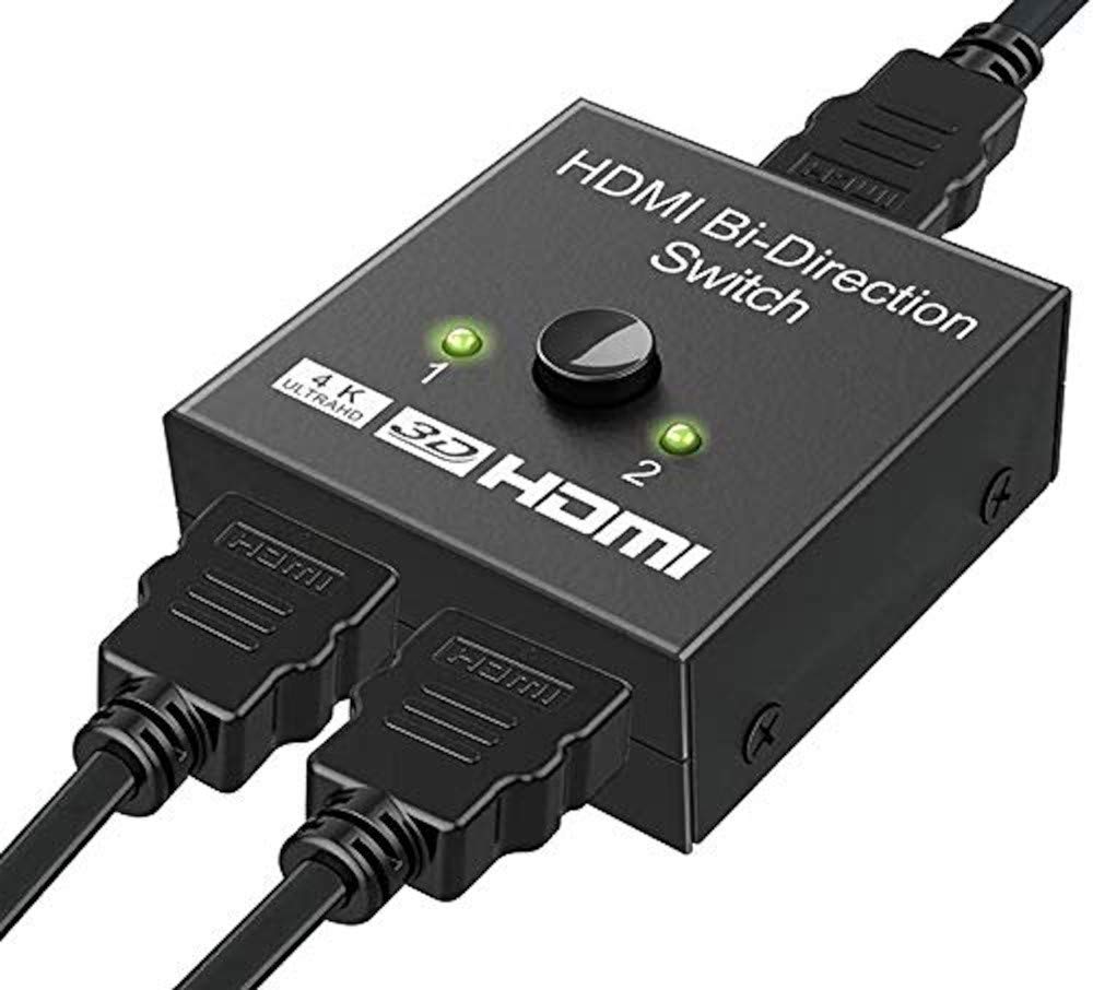 Alfais 4494 2 Port Çift Yönlü HDMI Switch Splitter